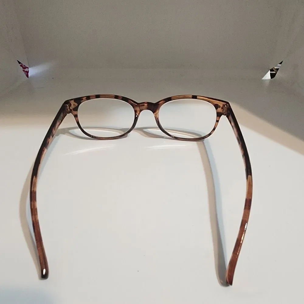Perry Ellis Brown Tortoiseshell Prescription Glasses Frames
